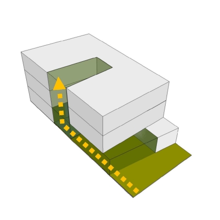 361- خانه باغچه بلند