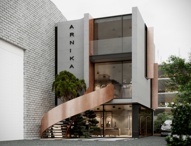 709-ساختمان اداری آرنیکا