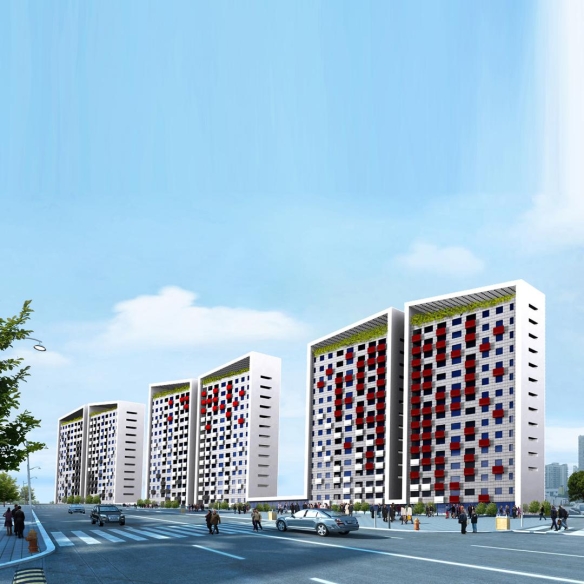 195-برج های مسکونی کربلا